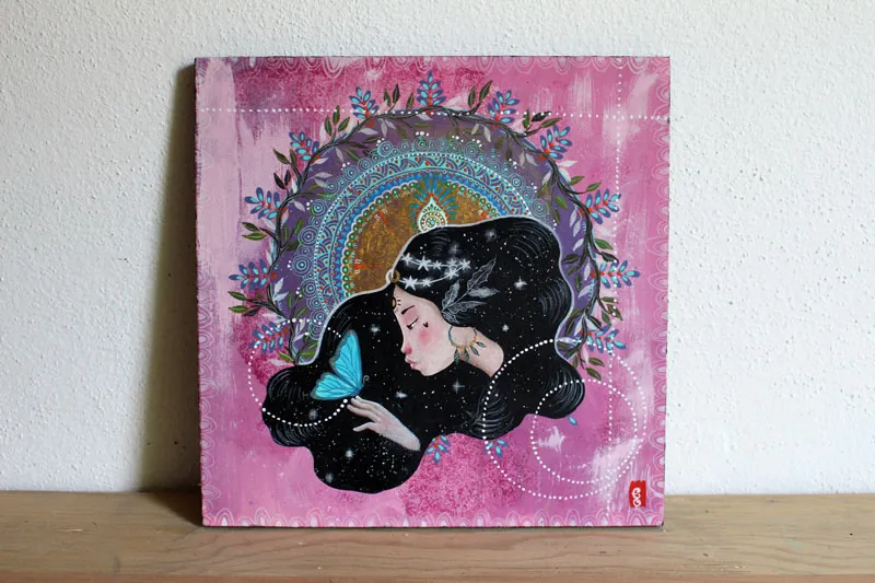 Beginning of a birth, A painting on the art of starting anew at every stage of life